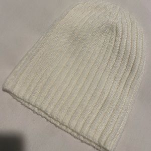 White/Cream Beanie